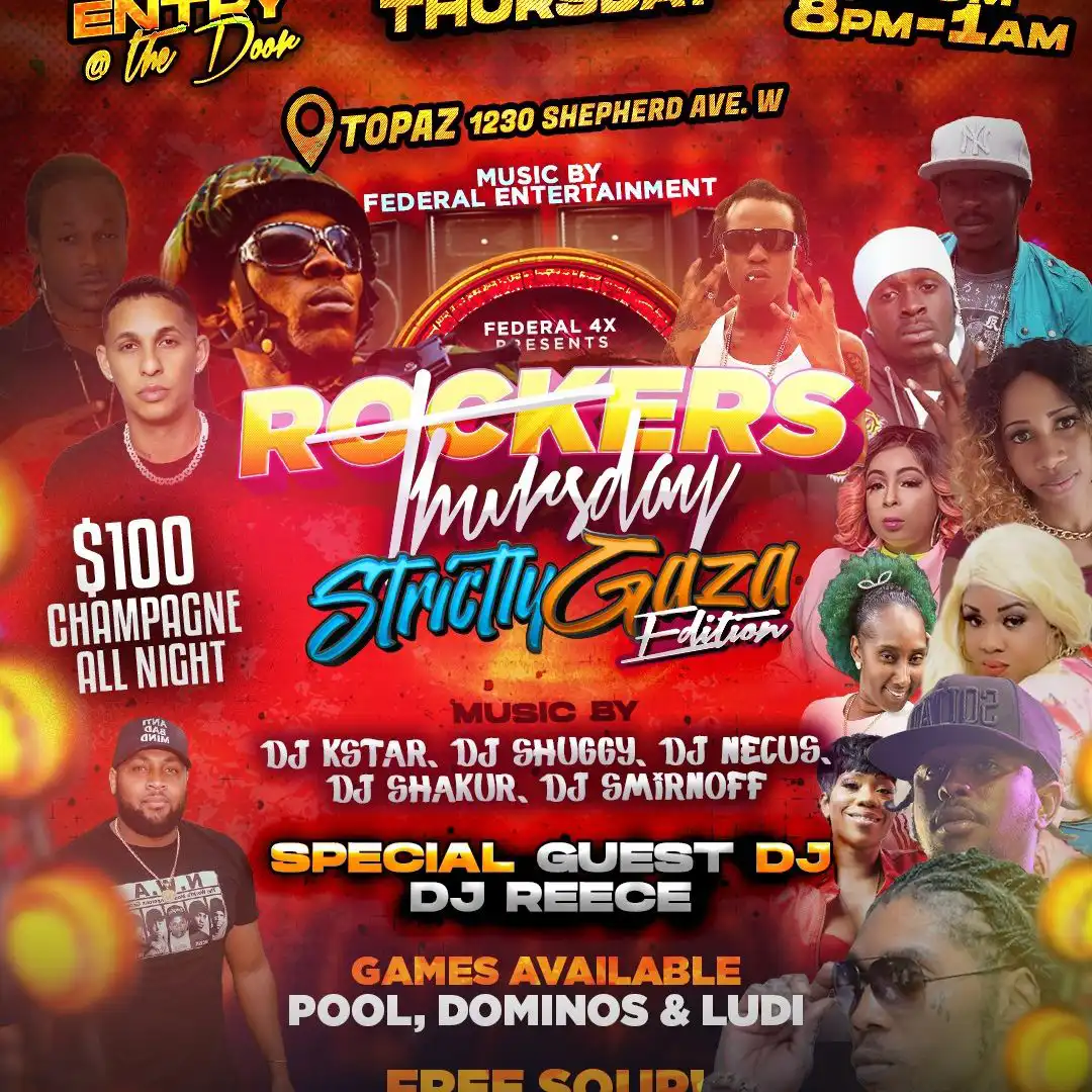 DJ Shakur n DJ Smirnoff - 2024-Rockers Thursday 2024-03-19, Strictly Gaza Edition (Show)