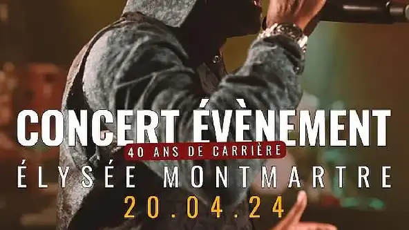 King Daddy Yod celebrates 40 years of career with an exceptional concert at the Élysée Montmartre