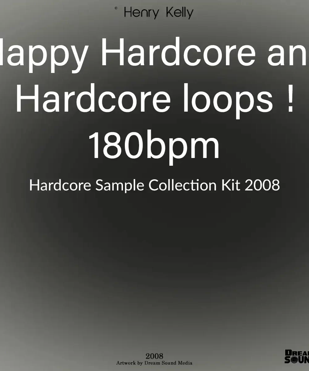 Happy Hardcore and Hardcore loops ! 180bpm (Sample 2008)