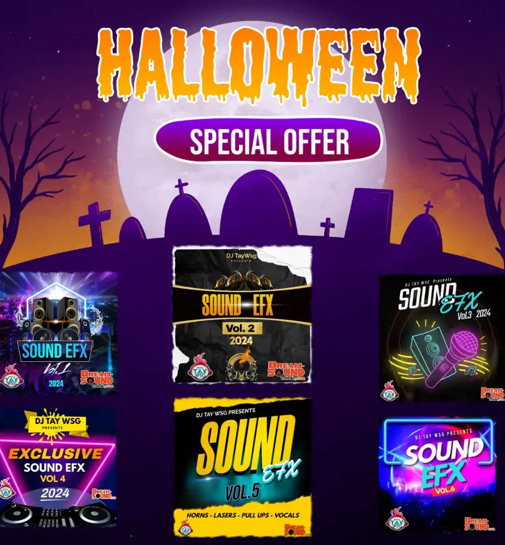 DJ Tay Wsg - Sound EFX Vol. 1 to 6 (Halloween Special Offer) (2024)