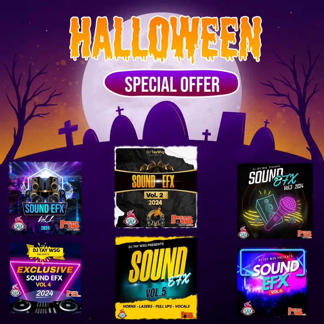 DJ Tay Wsg - Sound EFX Vol. 1 to 6 (Halloween Special Offer) (2024)