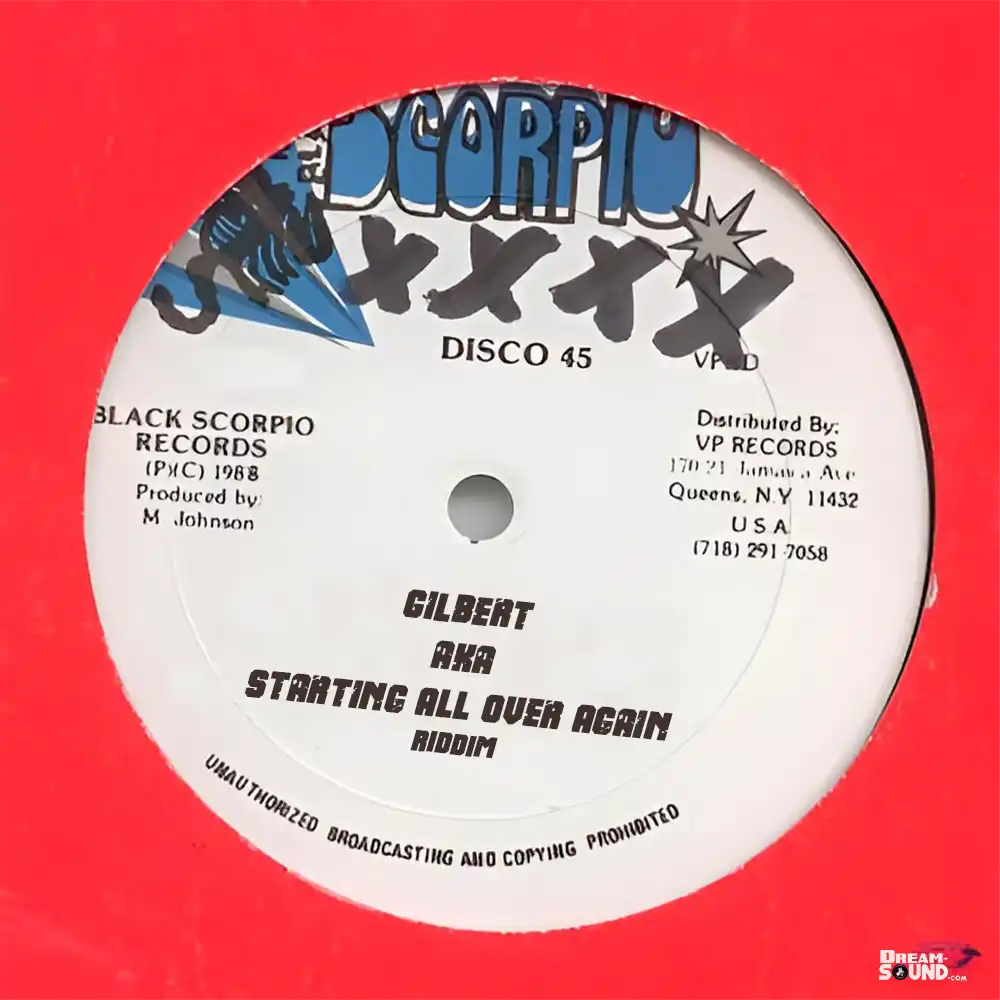 Gilbert Riddim aka Starting All Over Again Riddim - 1988