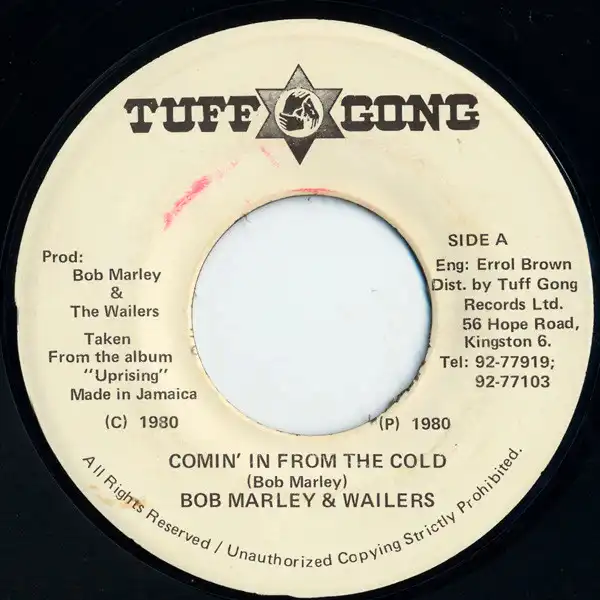 Bob Marley n The Wailers - Coming In From The Cold (Single)