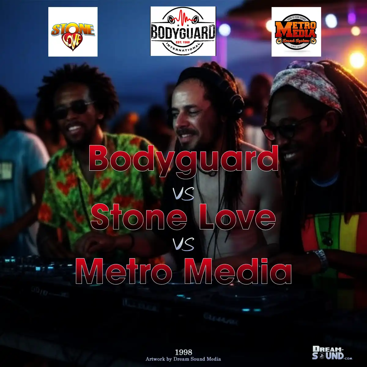 Bodyguard vs Stone Love vs Metro Media in Clarendon (Sound System 1998)