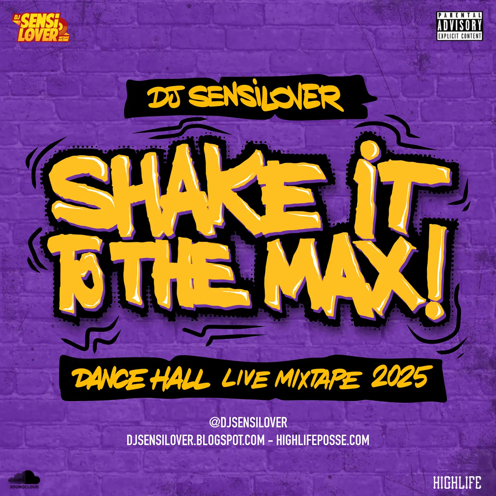 DJ Sensilover – Shake It To The Max (Mix 2025)