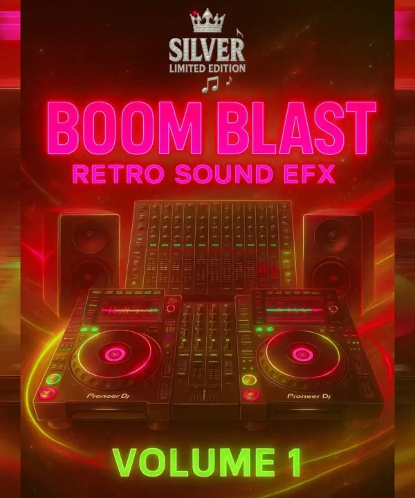 Silver Limited Edition - Boom Blast Retro Sound EFX Vol 1 (Sound Effect 2025)