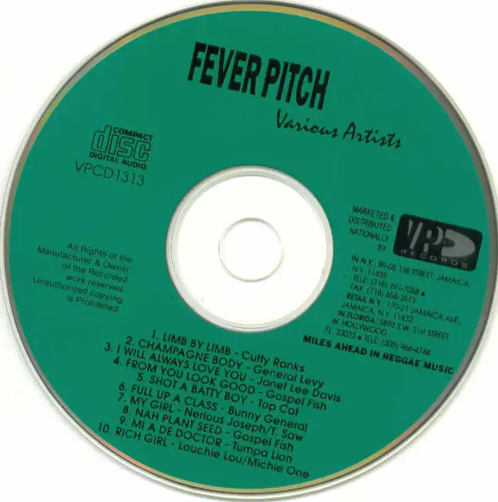Fever Pitch Riddim - 1993