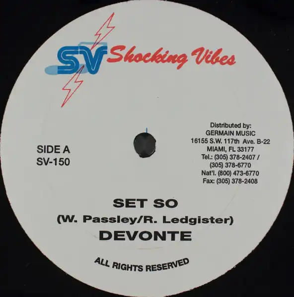 Devonte - Set So [Craze Riddim] (1998)