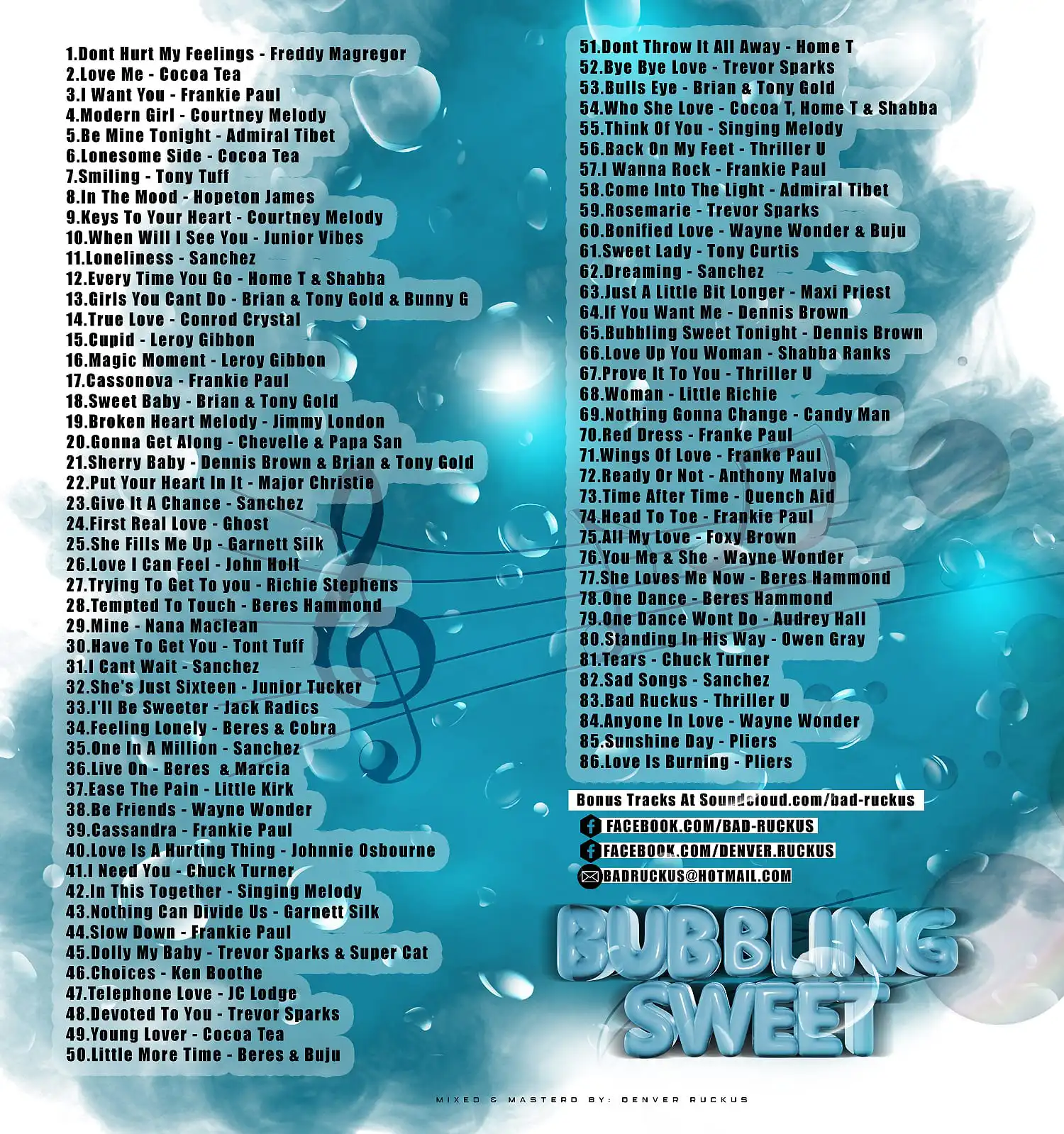 Ruckus - Bubbling Sweet (Mix 2017)