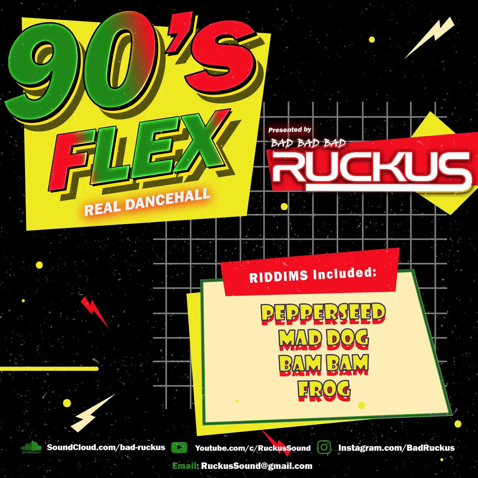 Ruckus - 90s FLeX Real Dancehall (Mix 2023)